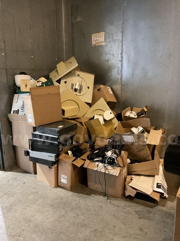 Lot of Various Style Security Cameras