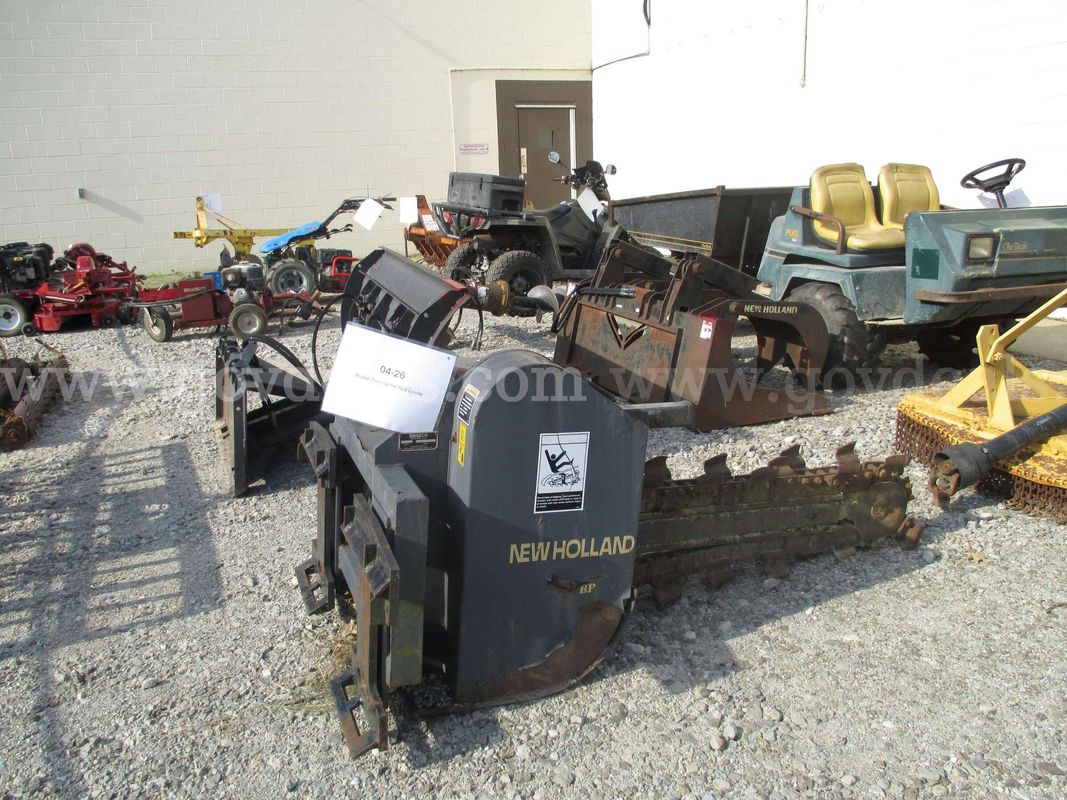 Bradco Trencher for Skid Loader