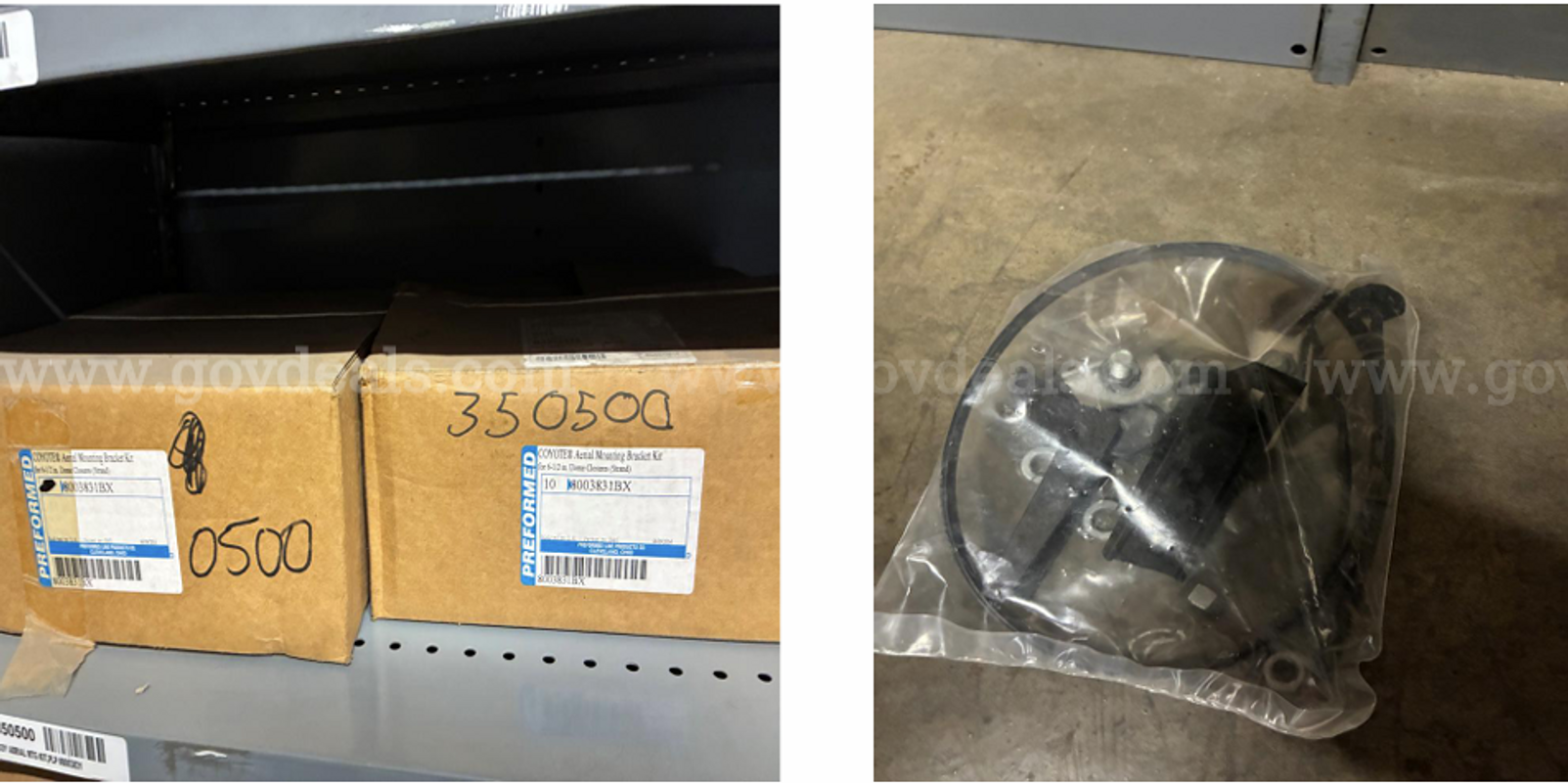 FIBER MATERIAL *SOLD AS IS* 1 LOT -- SPLICE, CLOSURES