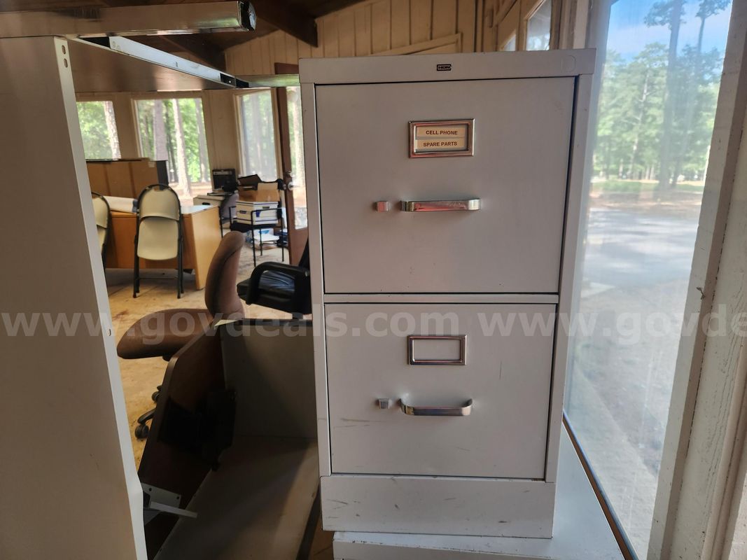 Lot of metal filing cabinets