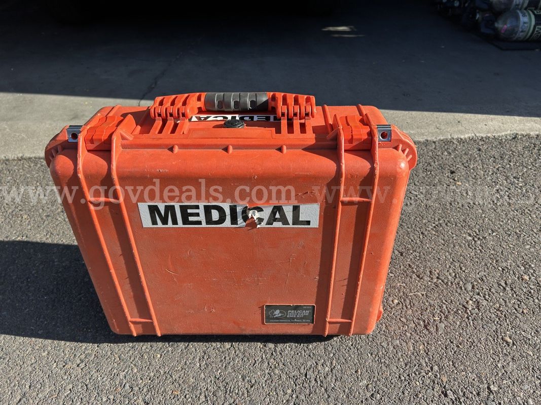 Used Pelican 1550 EMS Protector/medical Equipment Case