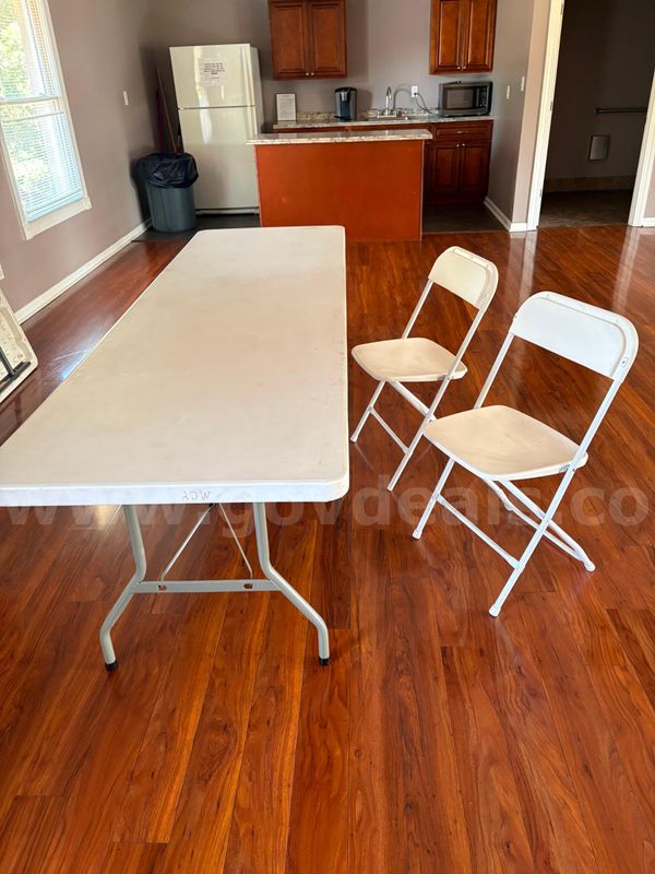 Folding Tables and Chairs Set