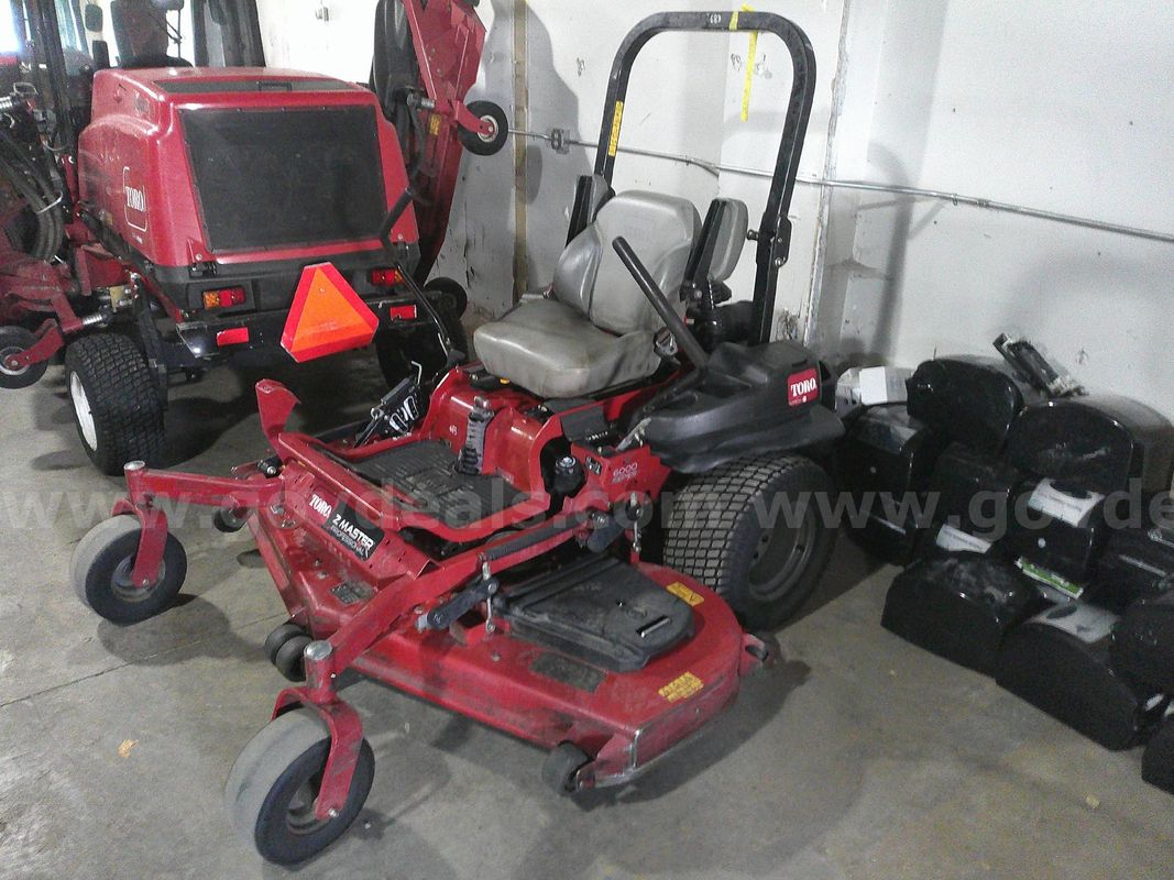 TORO ZMASTER 6000 72INCH WITH MY-RIDE SUSPENSION