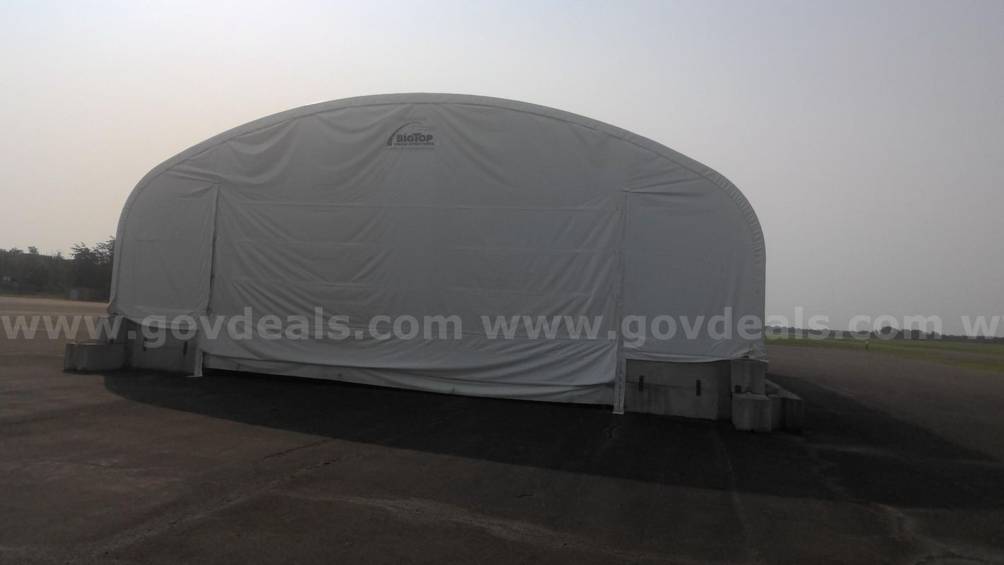 Big Top tent hangar