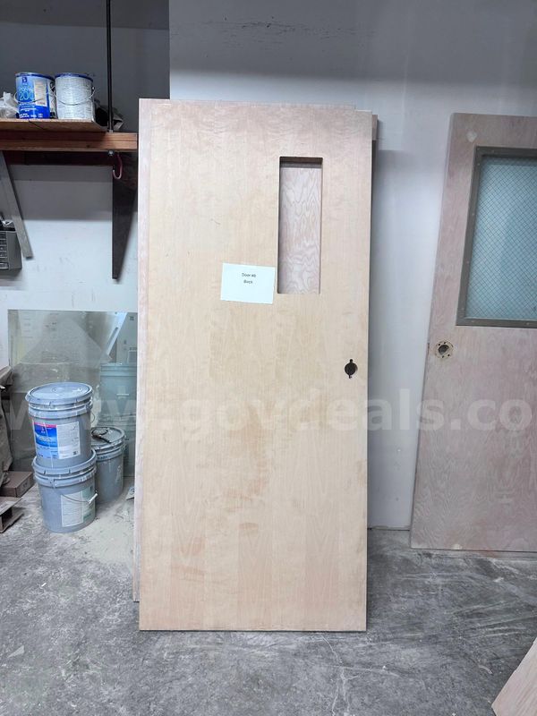 New Commercial Wood Door w/ window cutout