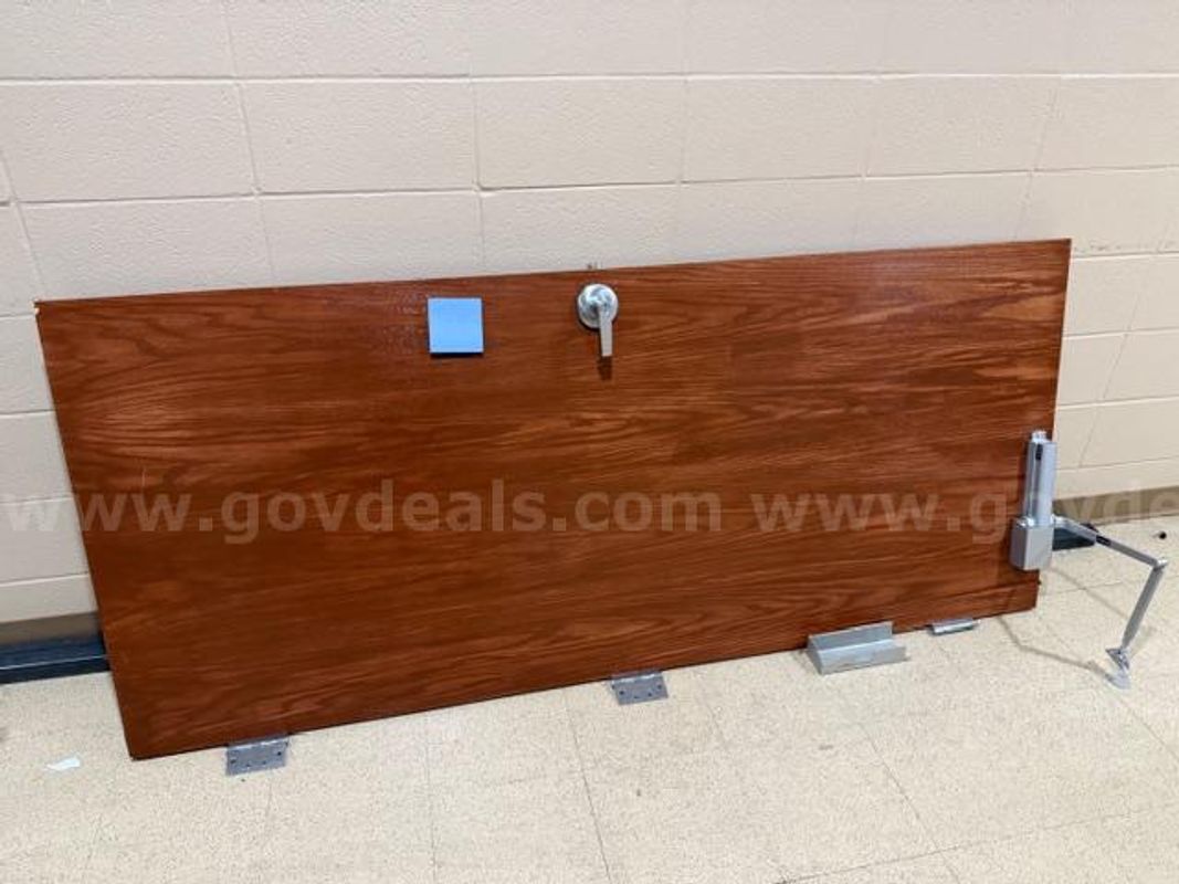 Used Commercial Interior Wood Door