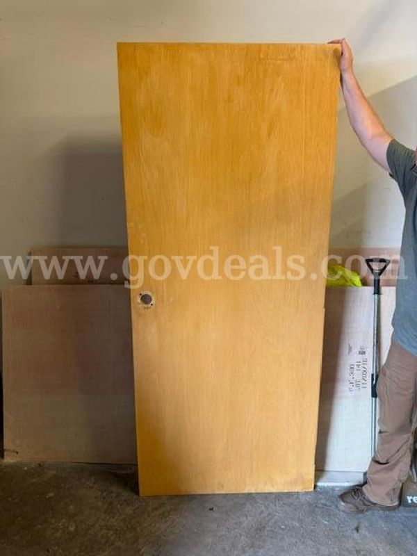 Used Commercial Interior Wood Door