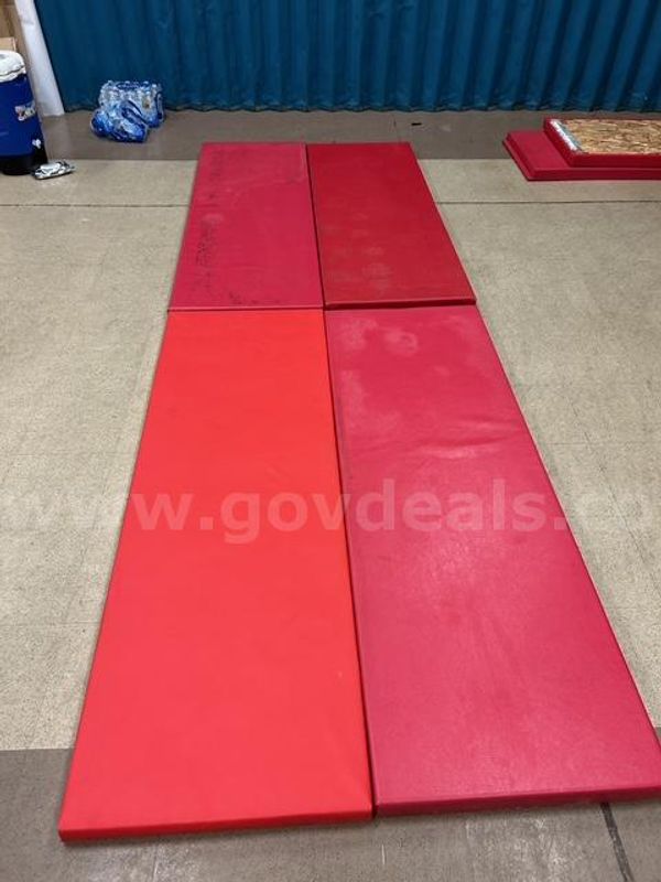 Red Padded Mats For Defensive Tactics Or......