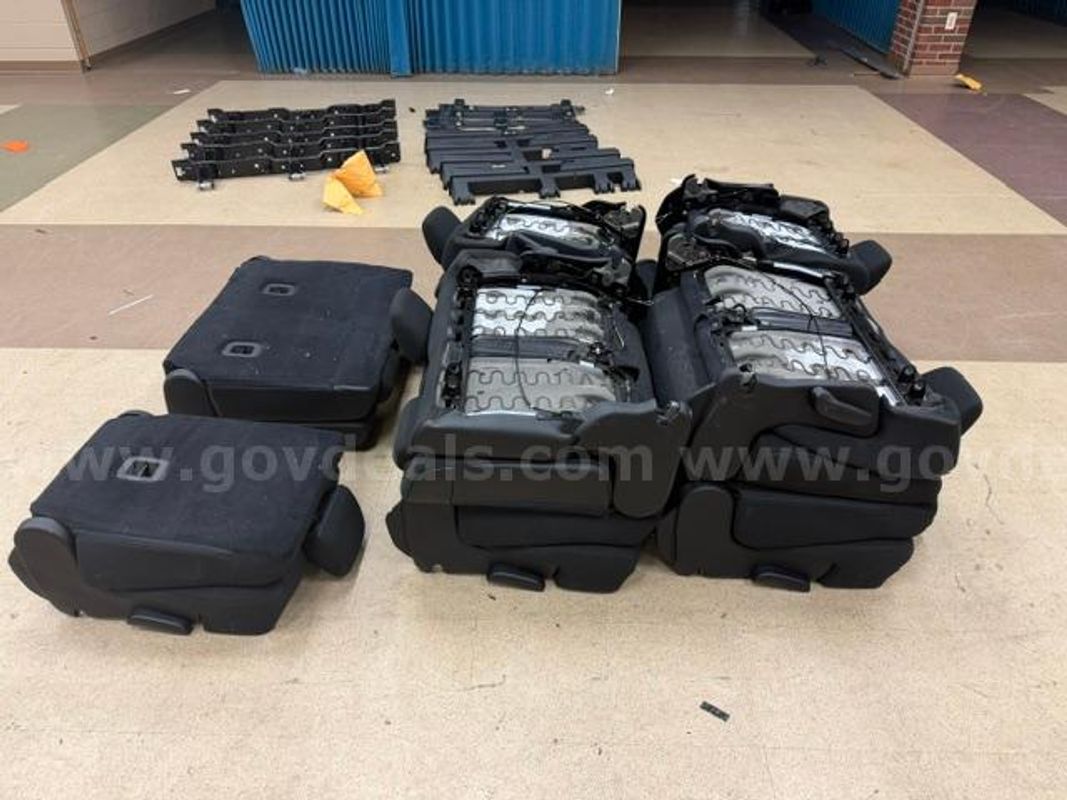 2023 - 2025 Dodge Durango Cloth Rear Seats (Five sets of second row seats)