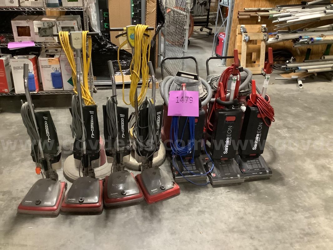 Used janitorial equipment