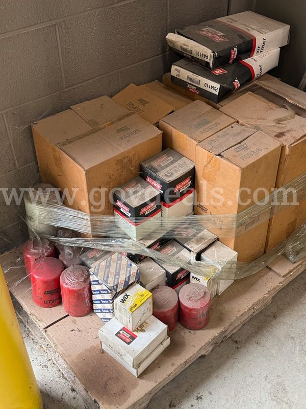 Pallet of Baldwin Filters for Trucks/Equipment