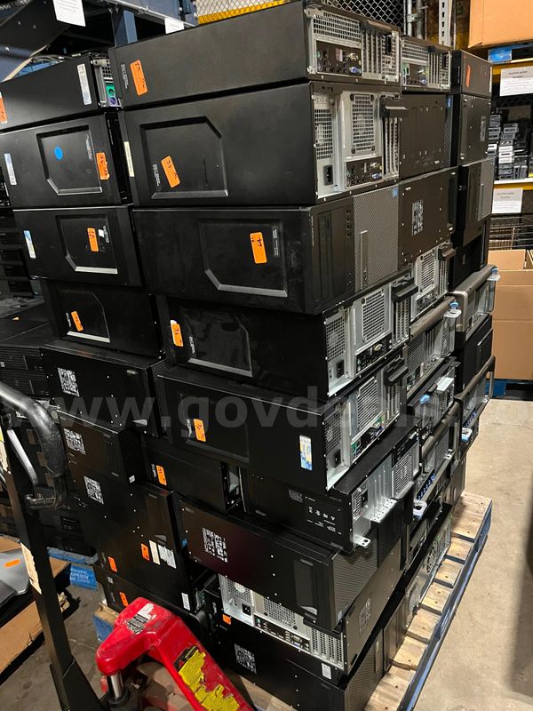 Lot of 79 Large Form Factor Dell Optiplex computers i5,i7. UNTESTED/AS IS. NO HDDS