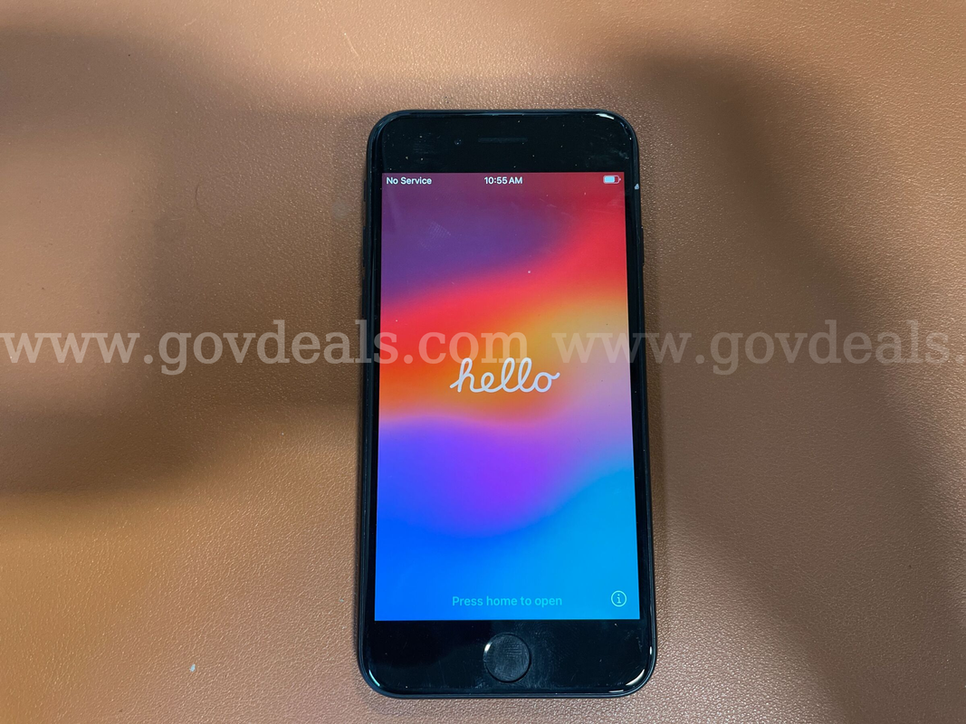 iPhone SE 2nd Gen - Black- 64GB (ID# 43938) (D-Case) (No UPC) (10)