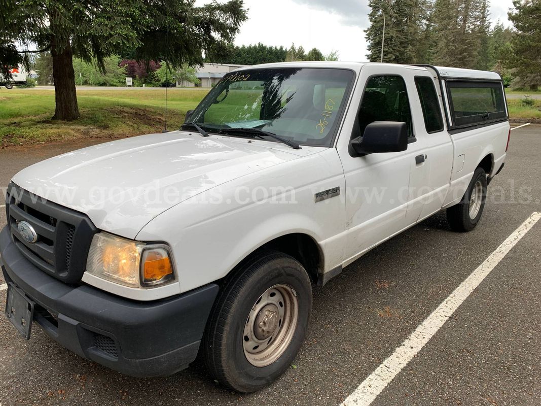 2007 Ford Ranger XLT SuperCab 2WD Truck w/ Canopy (ID# 45962) (FTL) (26-1187) 11700