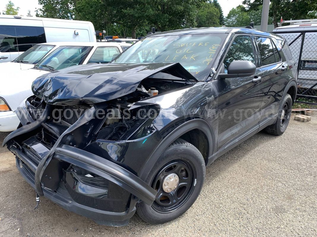 2020 Ford Explorer AWD Police Interceptor SUV !Accident Damage! *Tow-Away* (ID# 46155) (EF13) (26-1194) 11700