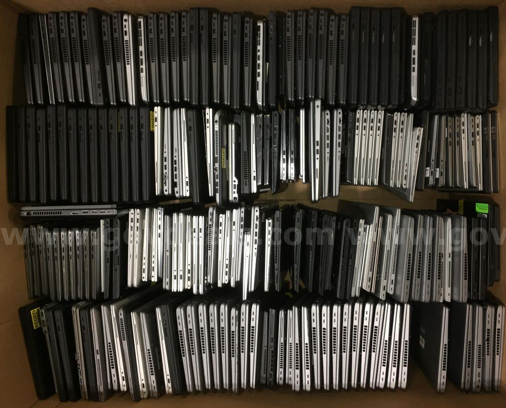 Mixed Laptop Lot ~199 Units – Core i5 Models (ID# 46236) (G13-03L) (C4K)