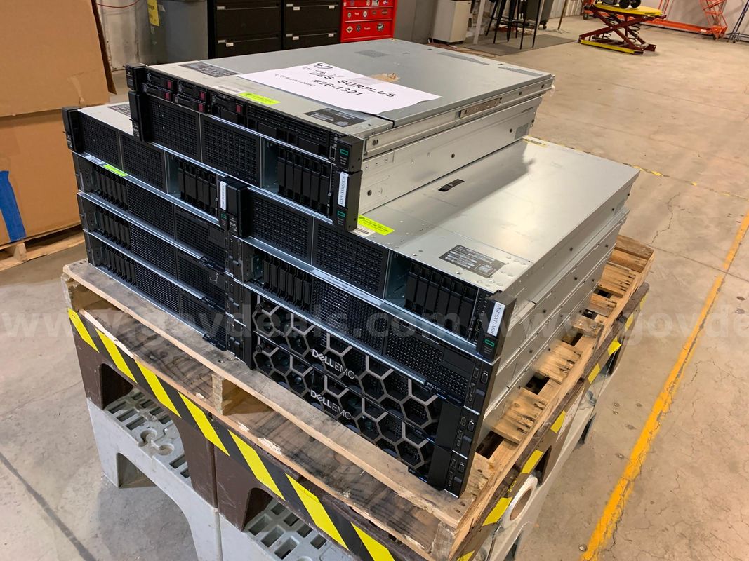 Pallet of Server Equipment (ID #46263) (J2-5R) (26-1321-1) 235