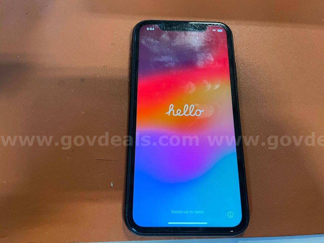 iPhone XR- Black- 64GB (ID# 46358) (D-Case) (No UPC) (10)