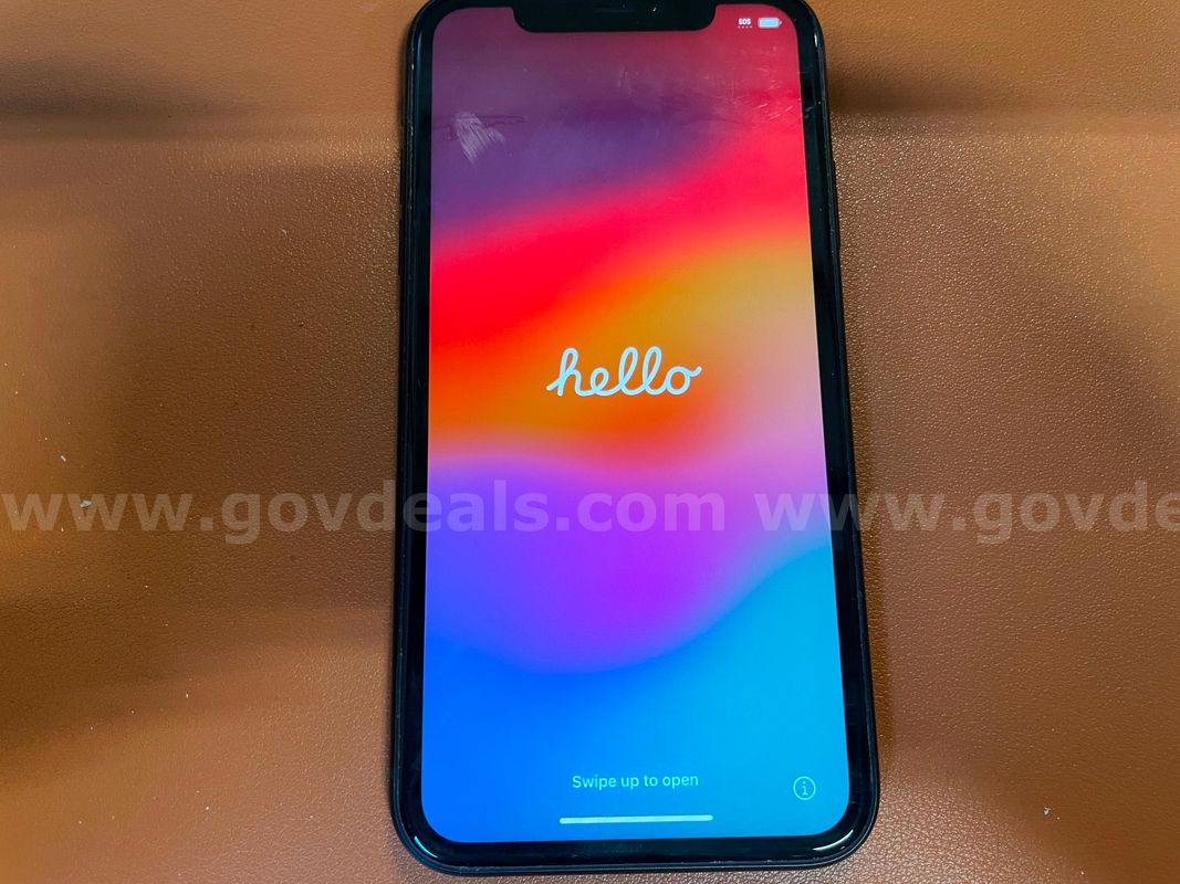 iPhone XR- Black- 64GB (ID# 46360) (D-Case) (No UPC) (10)