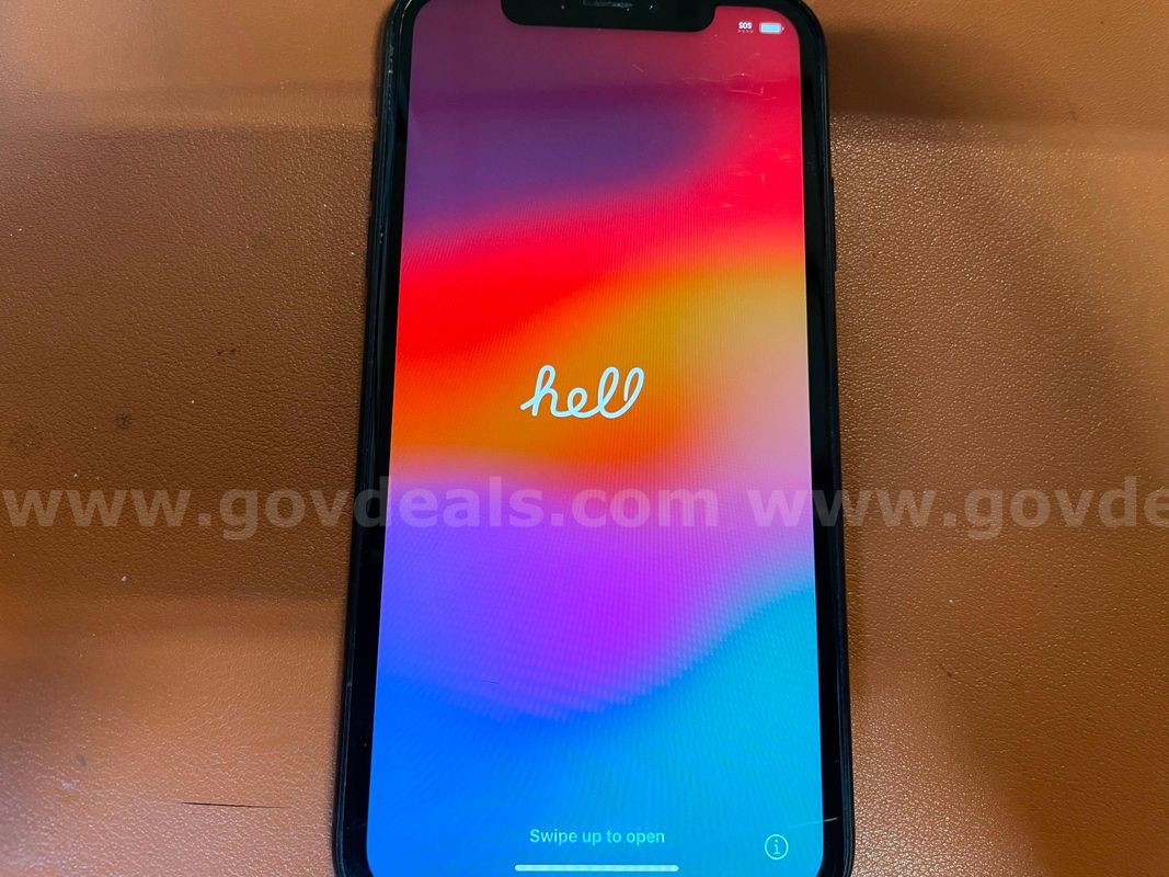 iPhone XR- Black- 64GB (ID# 46363) (D-Case) (No UPC) (10)