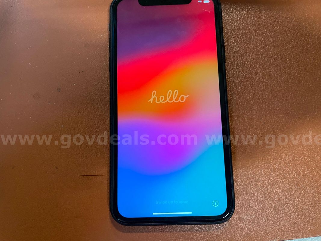 iPhone XR- Black- 64GB | Face ID Issue (ID# 46364) (D-Case) (No UPC) (10)