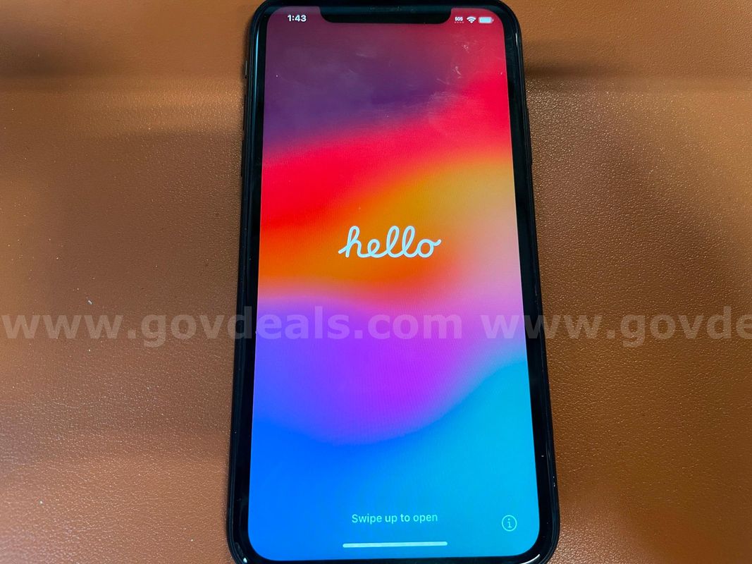 iPhone XR- Black- 64GB (ID# 46365) (D-Case) (No UPC) (10)