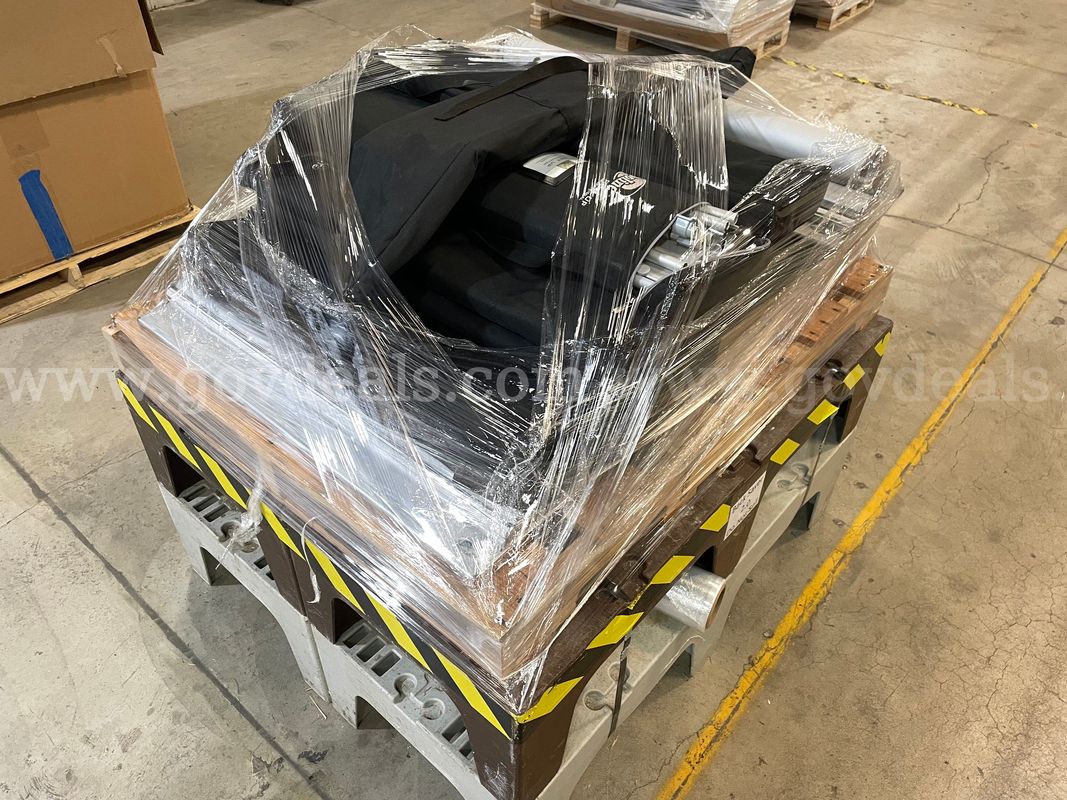 Pallet of Analog Presentation Gear (ID #46557) (J10-2R) (26-1463-6) 300