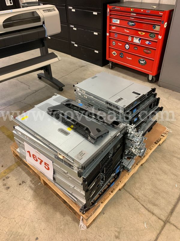 Assorted Servers Pallet | Ct.15 | HP & Dell! (ID# 46624) (H04-2L) (26-0712-29) 649