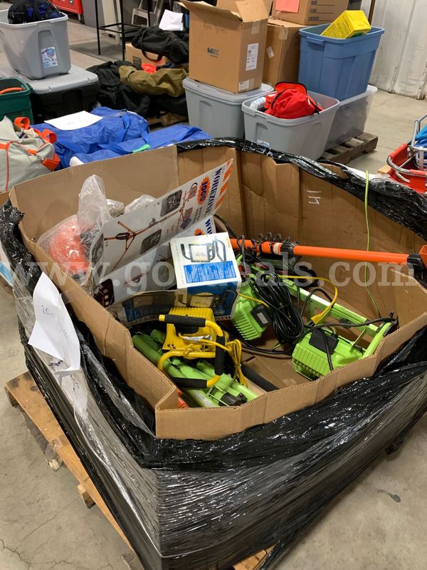 Pallet of Misc. Work Zone Flood Lights | Ct.9 (ID# 46667) (J05-1L) (26-1465-38) 405