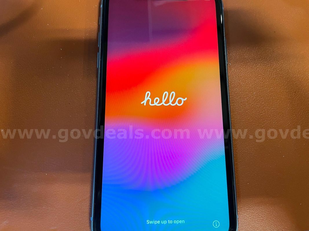 iPhone XR- Blue- 64GB (ID# 46668) (D-Case) (No UPC) (10)