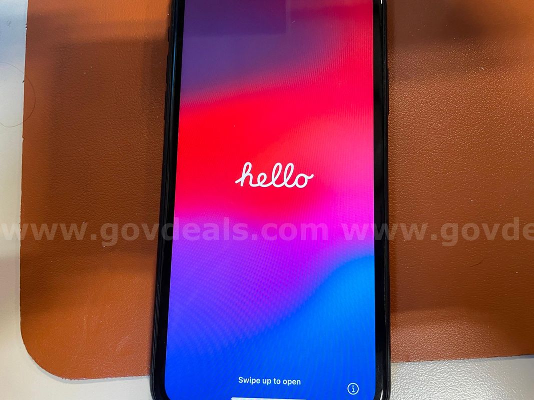 iPhone XR- Black- 64GB (ID# 46681) (D-Case) (No UPC) (10)