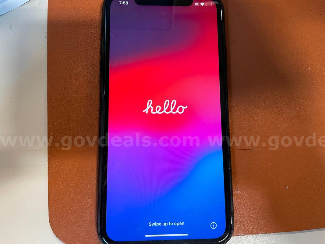 iPhone XR- Black- 64GB (ID# 46717) (D-Case) (No UPC) (10)