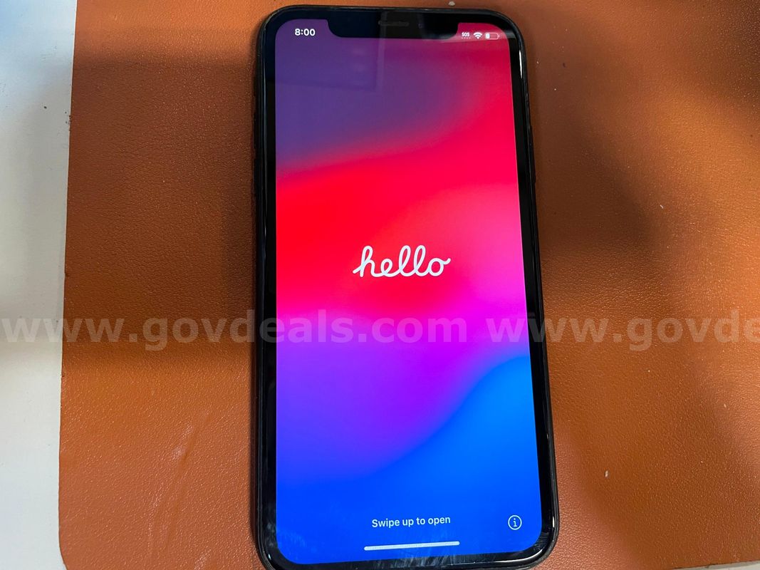 iPhone XR- Black- 64GB (ID# 46718) (D-Case) (No UPC) (10)