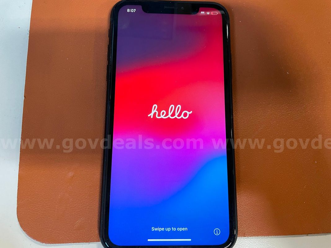iPhone XR- Black- 64GB (ID# 46719) (D-Case) (No UPC) (10)