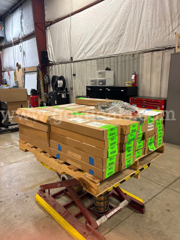 Pallet of Approx. Ct. 50 EMD Fuel Core Injectors (ID# 46769) (J09-1R) (26-1458-5) 405