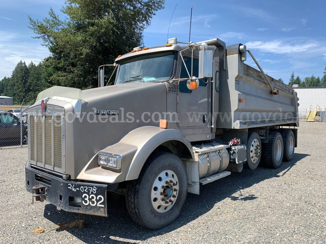 2009 Kenworth T800B Dump Truck (ID# 46783) (TCO) (26-0278) 11700