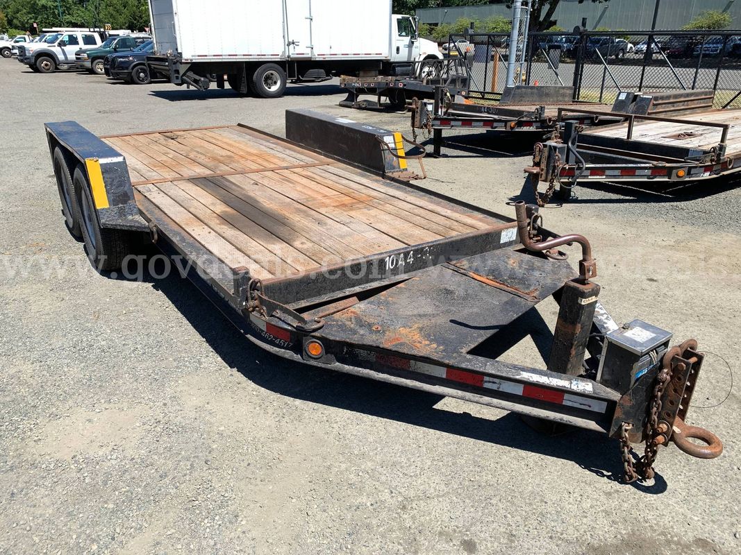 2003 Monroe Towmaster T12T 2Axle Tilt Deck Trailer (ID# 46841) (GVL) (26-1833) 405
