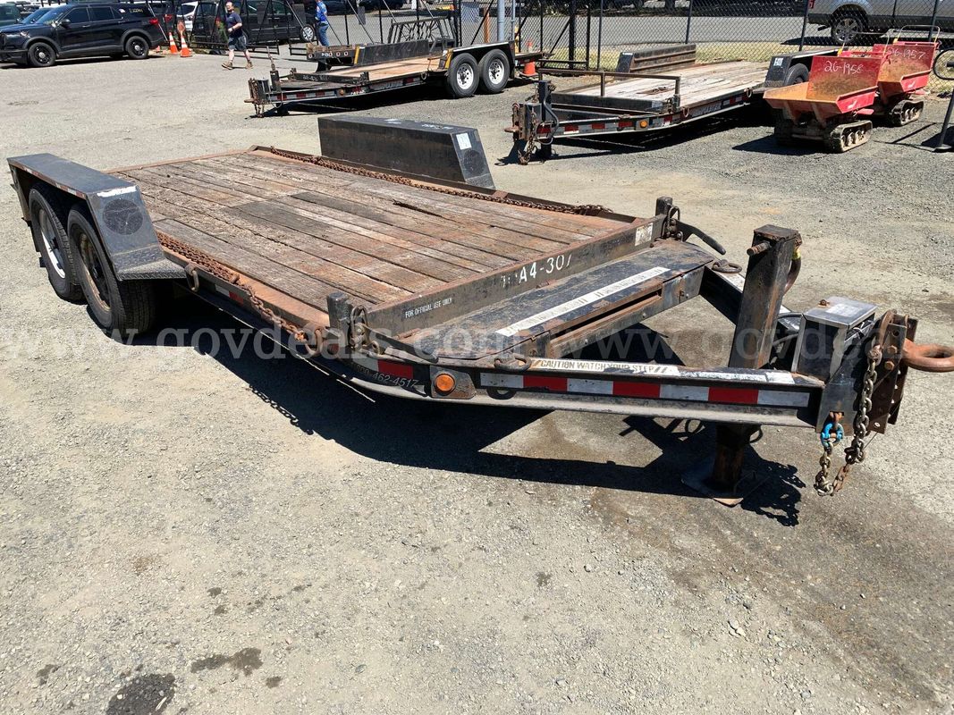 2003 Monroe Towmaster T12T 2Axle Tilt Deck Trailer (ID# 46842) (GVL) (26-1832) 405