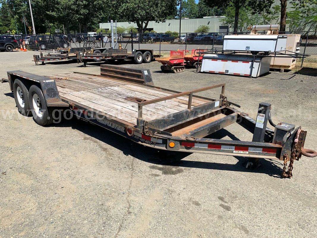 2002 Monroe Towmaster T12T 2Axle Tilt Deck Trailer (ID# 46843) (GVL) (26-1834) 405
