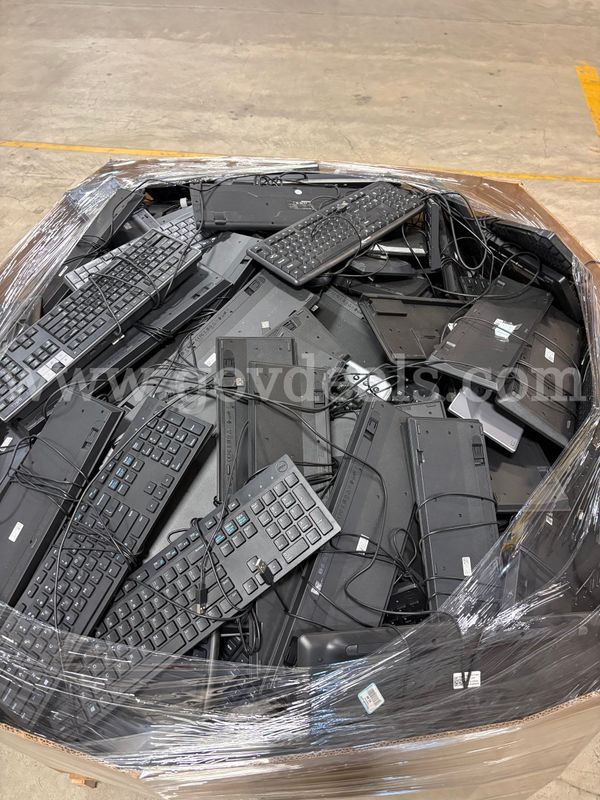 Assorted Keyboards | 1 PLT (ID# 46856) (H12-1L) (No UPC)