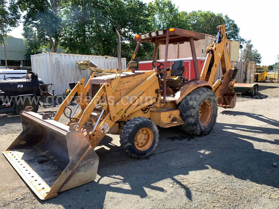 1991 Case 590 Turbo Backhoe Loader (ID# 46887) (GVL) (26-1962) 477