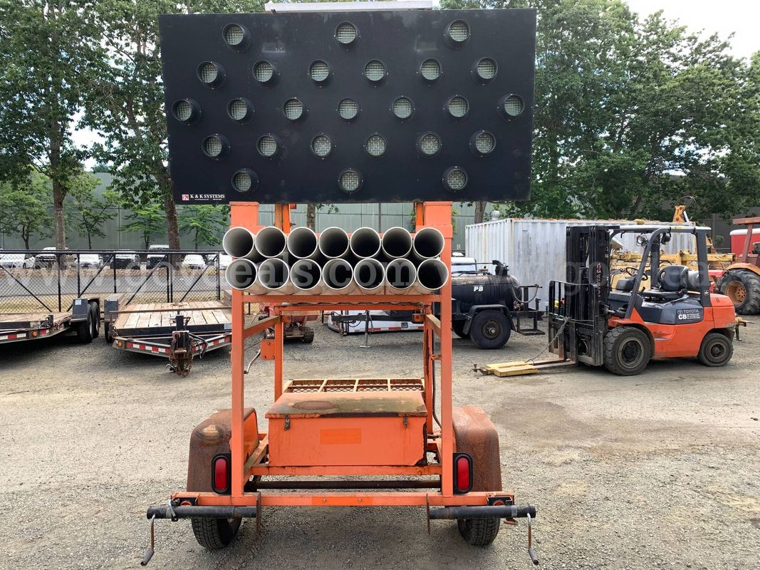 2006 K&K Systems Single Axle Arrow Board Trailer (ID# 46889) (GVL) (26-1077) 405