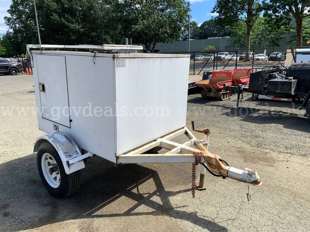1998 Kustom Signals | Smart Industrial Speed/Radar Trailer (ID# 46891) (GVL) (26-1188) 11700