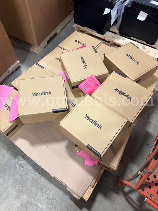Pallet of Ct.16 Yealink Teams Phones (ID# 46899) (I09-2L) (26-0650-53) 082