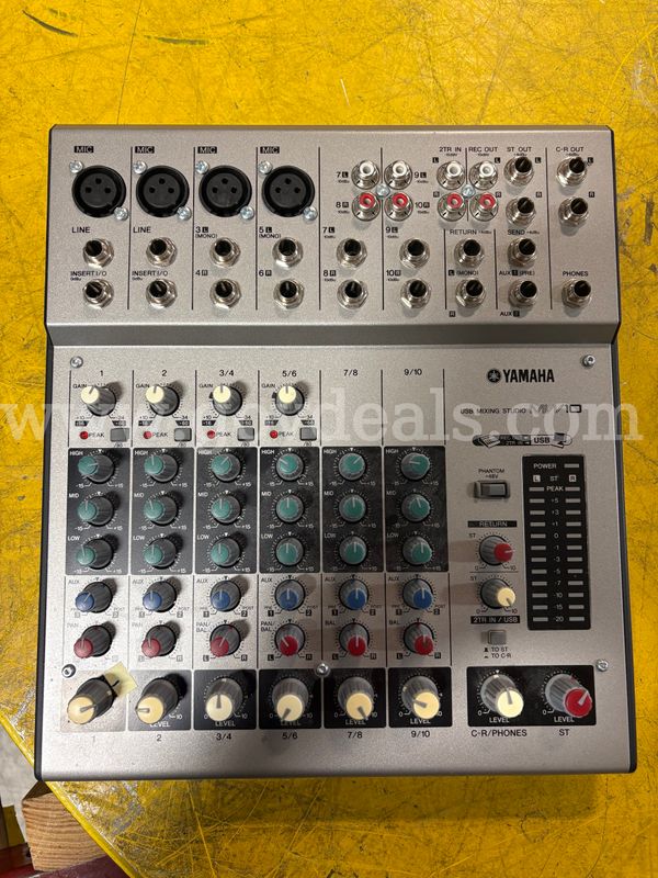 Yamaha USB Mixing Studio MW10 Mixer (ID# 46938) (J02-3R) (26-1941-34) 405