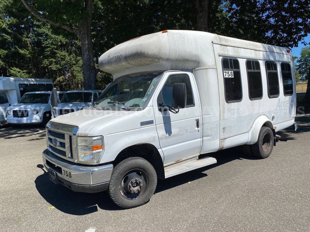 2008 Ford Econoline E350 11 Passenger Wheelchair Lift Bus (ID #46962) (PRT) (26-0244) 11700