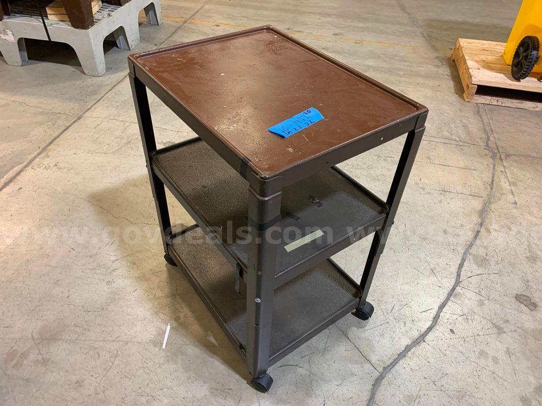 Wheeled Metal Cart (ID #46967) (J3-1R) (26-1423-4) 84448