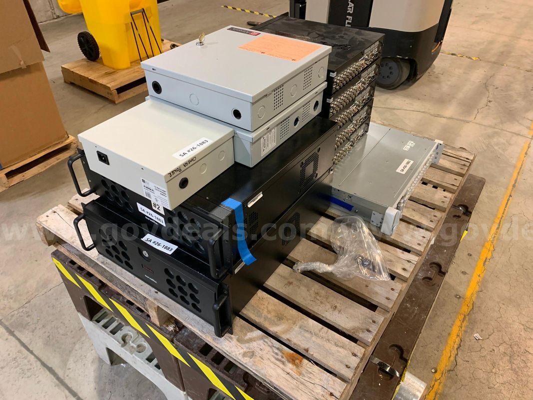 Pallet of CCTV Equipment (ID #46975) (J8-2R) (26-1883-4) 303