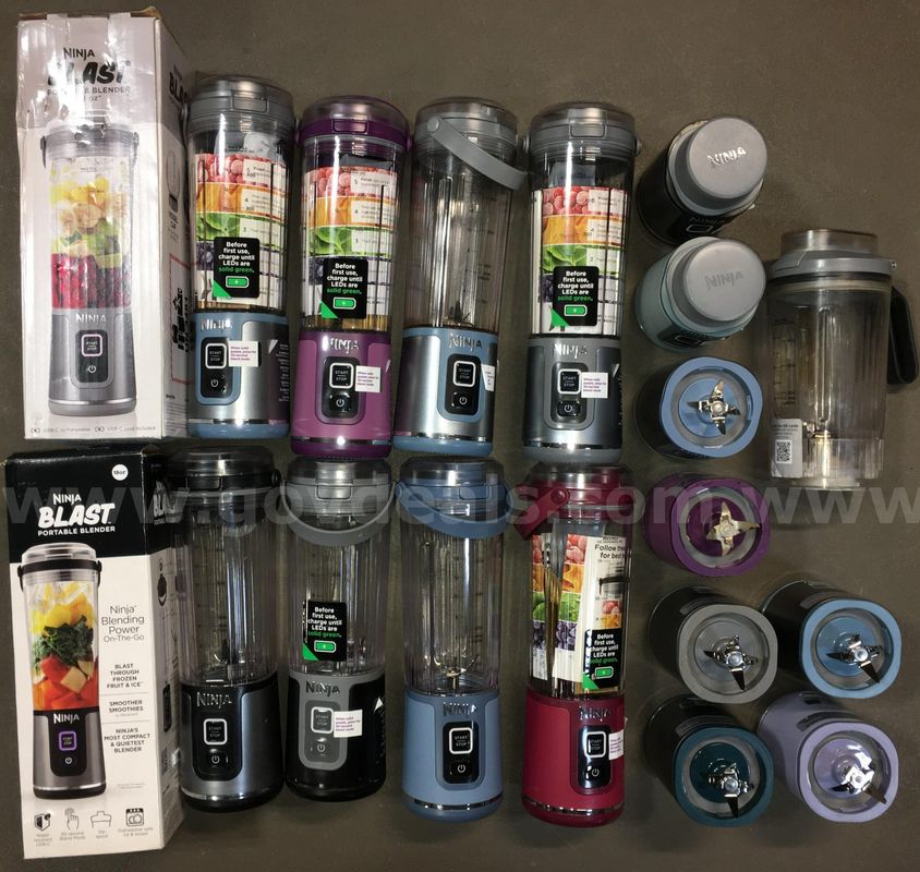 Lot of 10 Ninja Portable Blenders (ID# 47046) (TSA #4) (NO UPC) (10)