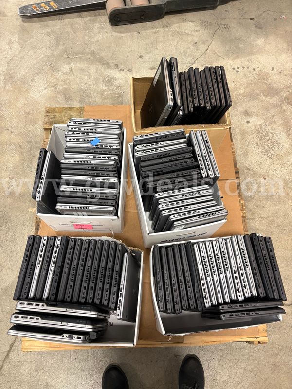 Assorted Laptop Pallet | Approx. 102 Laptops | 1 PLT (ID# 47053) (J01-5R) (26-1524-152) 42701